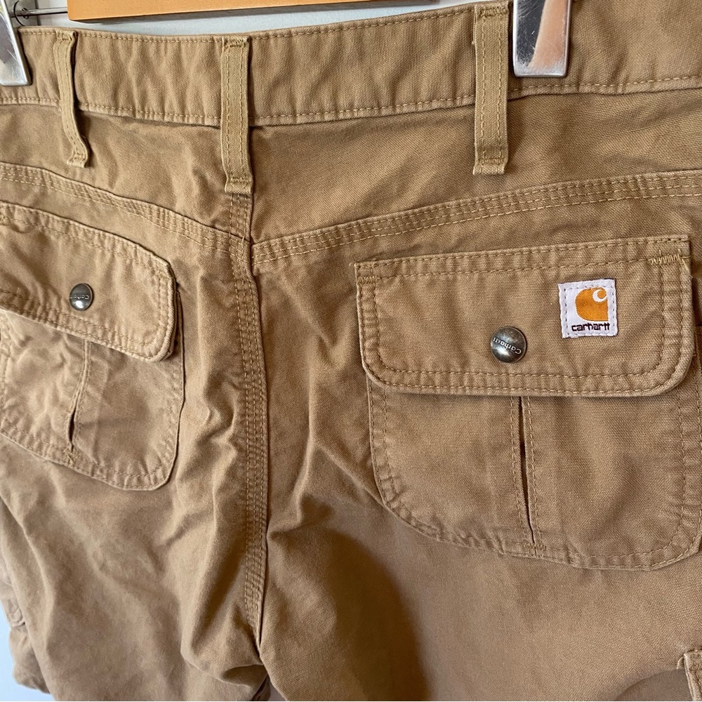 Carhartt Women's Tan Cargo Shorts Size 6 - Picture 6 of 7